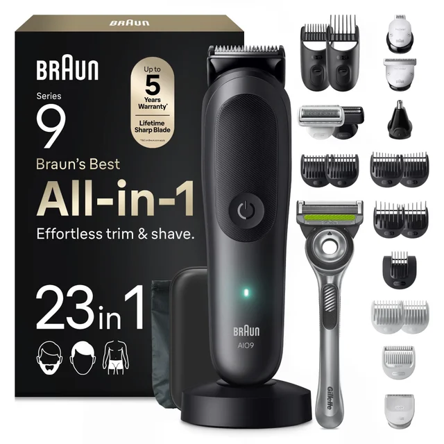 Braun All‑In‑One Trimmer Style Kit Series 9 AIO9560