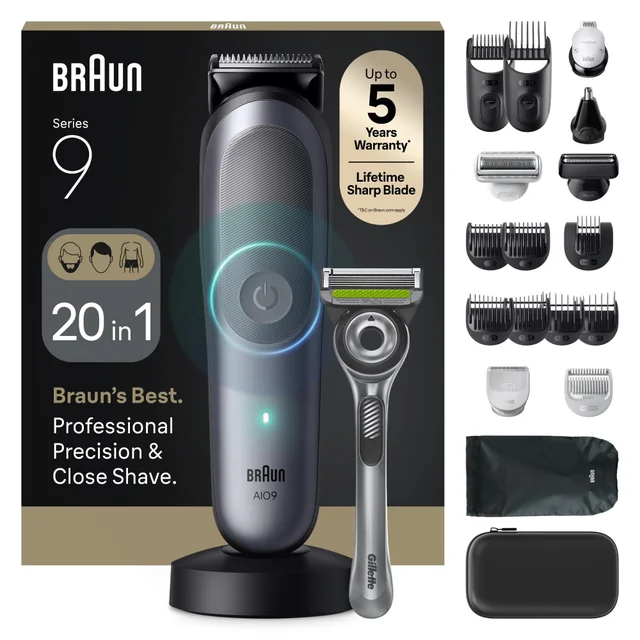 Braun All‑In‑One Trimmer Style Kit Series 9 AIO9540