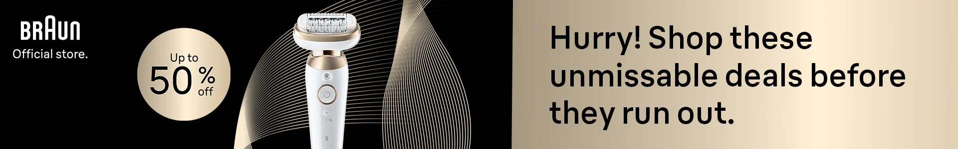 Up to 50% off Hurry Shop these unmissable deals before they run out