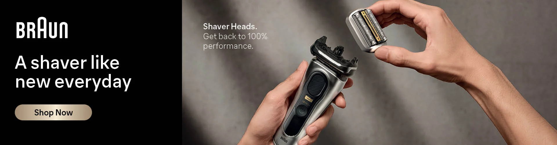 Find the right shaver head for your shaver. Shop now.